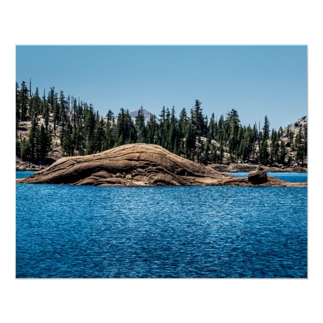 Pôster Meadow Lake Rock Island Glossy (Frente)
