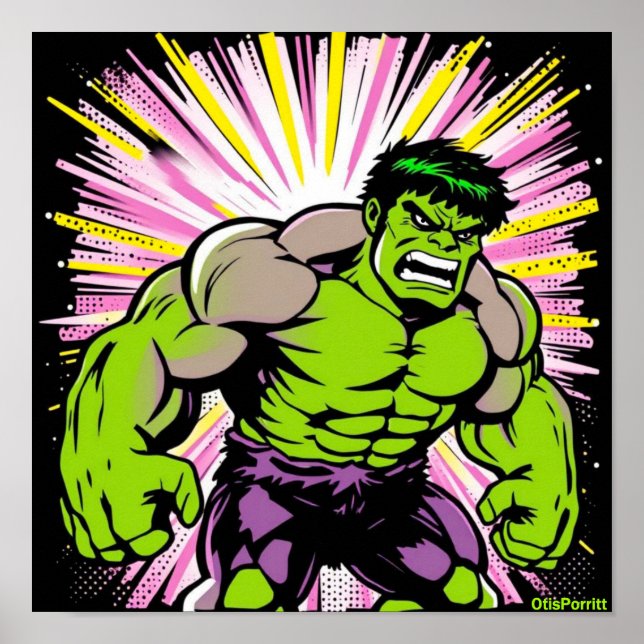 POSTER MEAN GREEN FIGHTIN' MACHINE-3 (Frente)