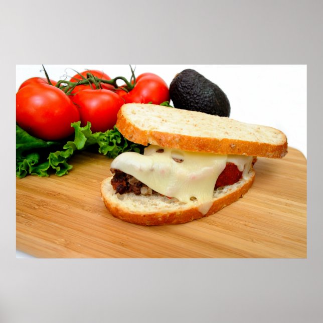 Poster Meatloaf Sandwich (Frente)