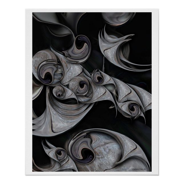 Pôster "Mecanismo com Céu", Poster brilhante (Frente)