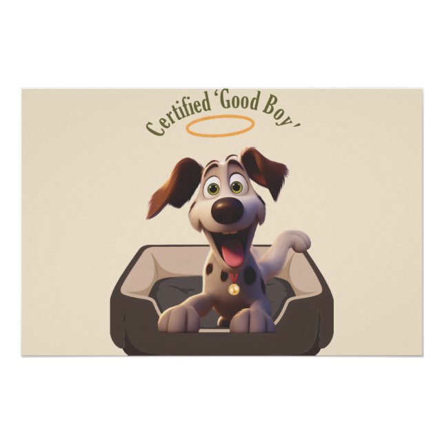 Pôster Medal winning 'Good Boy' (Frente)