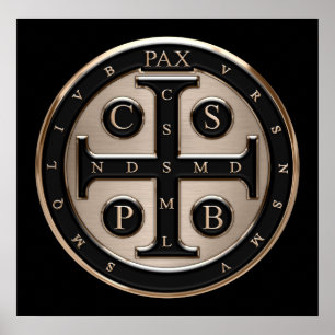 Pôster Medalha do St. Benedict