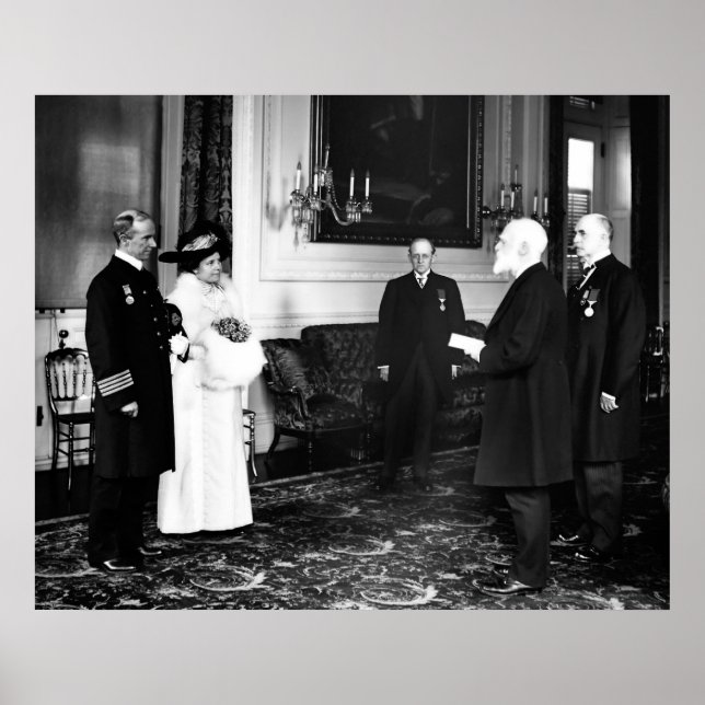 Poster Medalha Titanic RMS (Frente)