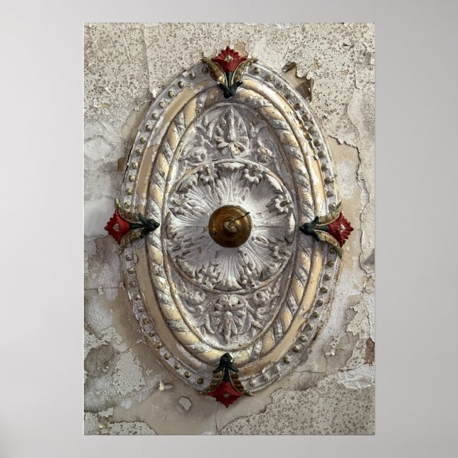 Poster Medalhão de Teto (Frente)