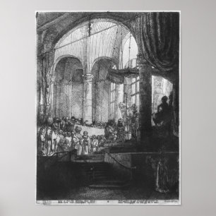 Pôster Medea, ou o casamento de Jason e de Creusa, 1648
