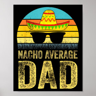 Poster Média de Pais Mexicanos Cinco de Mayo Pai Da