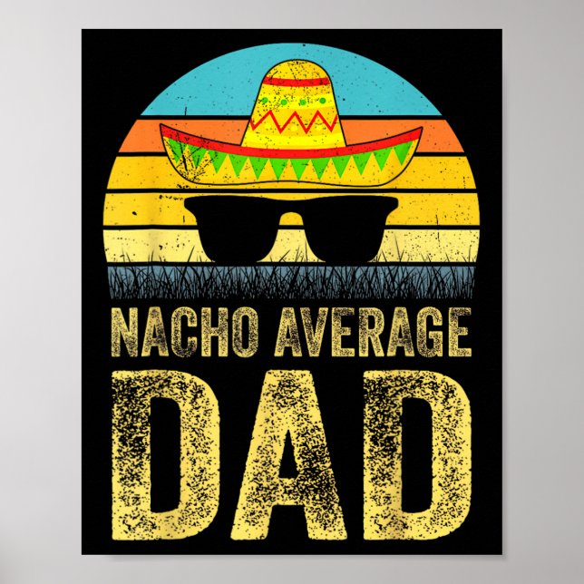 Poster Média de Pais Mexicanos Cinco de Mayo Pai Da (Frente)