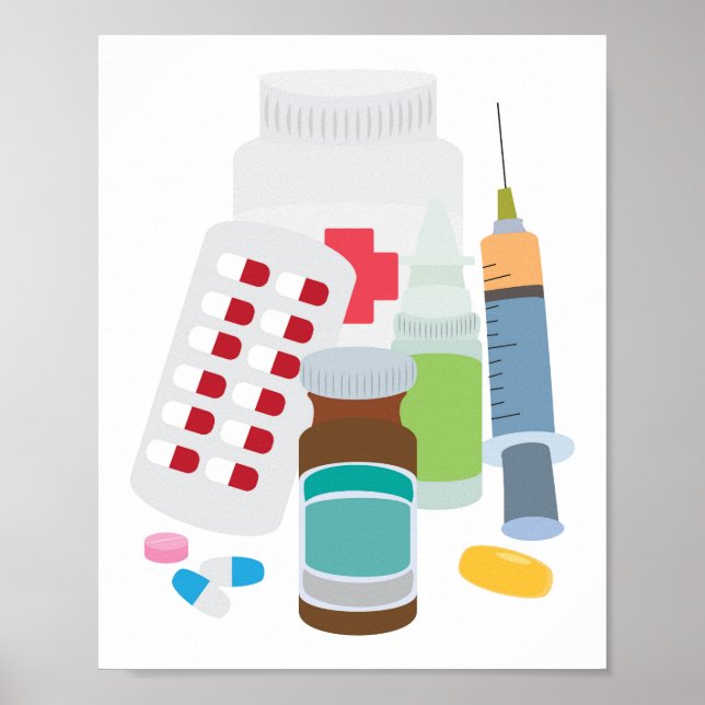 Poster Medicamentos (Frente)