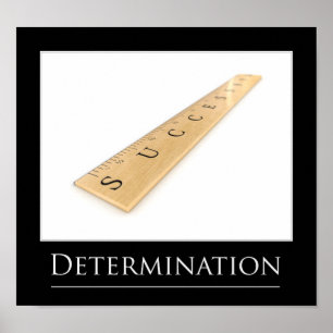 Pôster Medição do sucesso