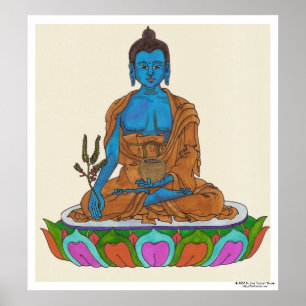 Pôster Medicina Buddha