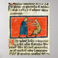 Médico cuidando de uma ferida com fogo