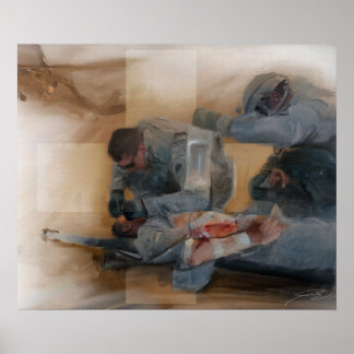 Pôster Médico de Combate