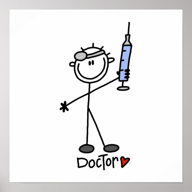 Pôster Médico do Stick Basic (Frente)
