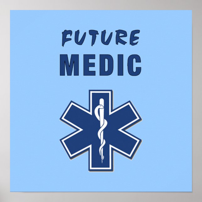 Pôster Médico futuro (Frente)