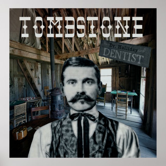 POSTER MÉDICO HOLLIDAY.... DENTISTA (Frente)