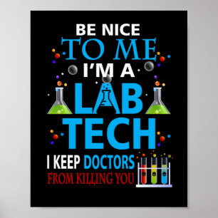 Poster Médico técnico do Laboratório de Tecnologia do Lab