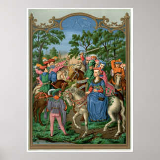 Poster Medieval Life