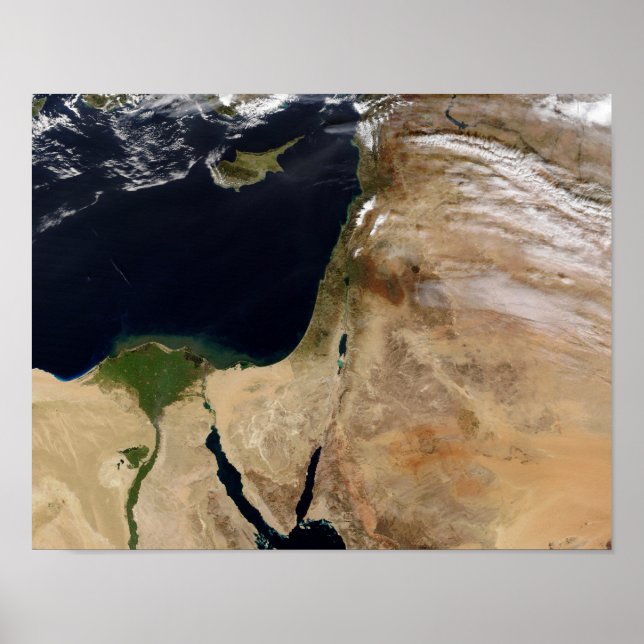 Pôster Médio Oriente 2 (Frente)