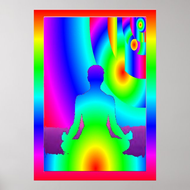 Poster Meditação Cósmica (Frente)