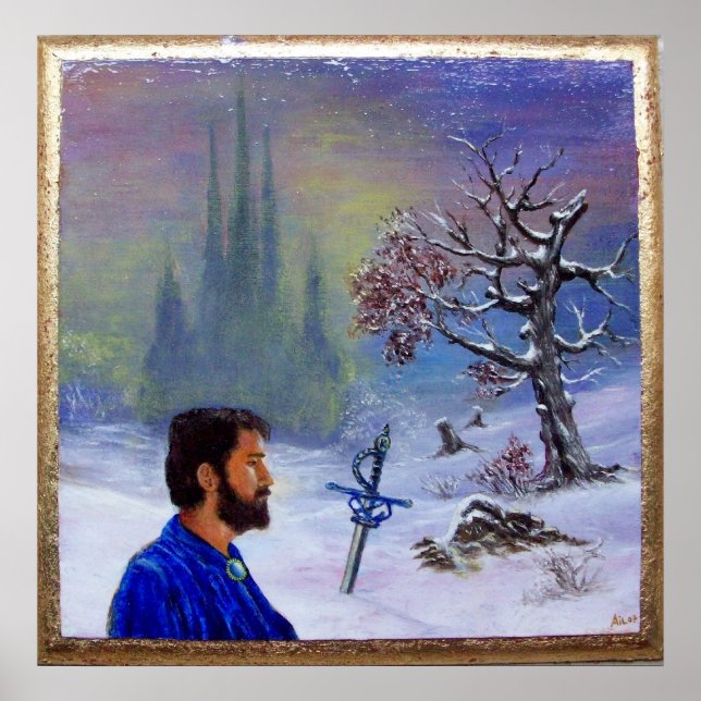 PÔSTER MEDITAÇÃO DE UMA NOITE (Frente)