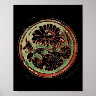 Poster Meditação de Yoga Flor de Lótus Om Namaste