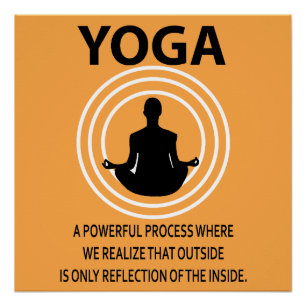 Pôster Meditação de Yoga Yoga