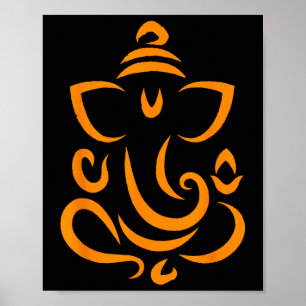 Poster Meditação Hindu Deepavali Diwali Yoga Rangoli Gan