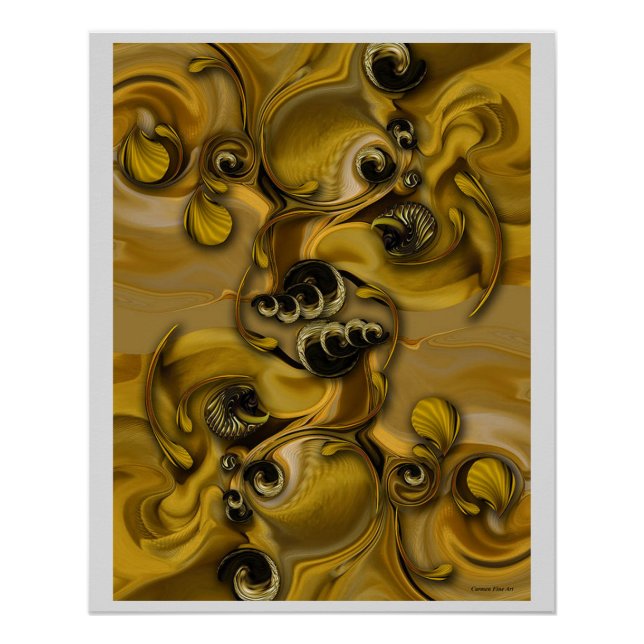 Pôster "Meditação instantânea", Poster brilhante (Frente)