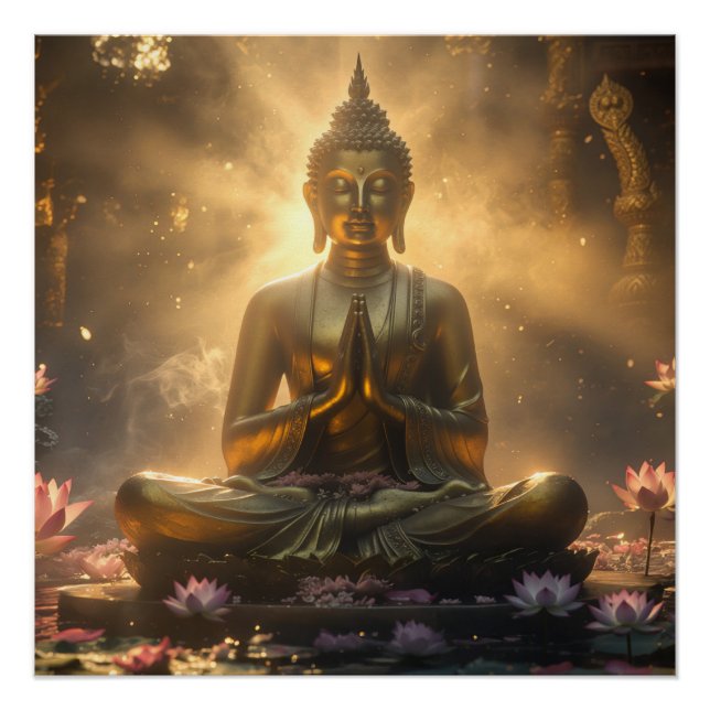 PÔSTER MEDITAÇÃO - IOGA - CARPE DIEM (Frente)