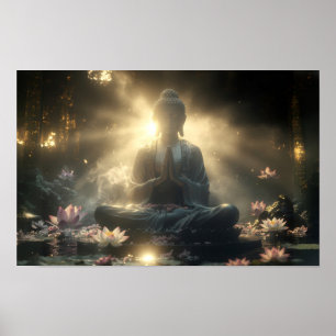 POSTER MEDITAÇÃO - IOGA - CARPE DIEM