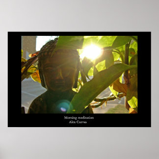 Poster Meditação matinal
