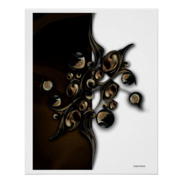 Pôster "Meditação Vs Dimension", Poster brilhante