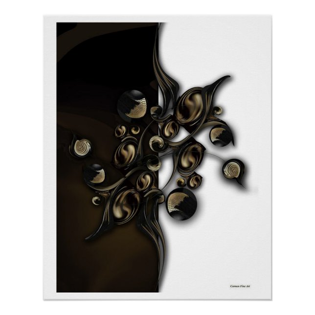 Pôster "Meditação Vs Dimension", Poster brilhante (Frente)