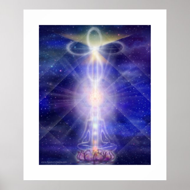 Pôster Meditador (Frente)