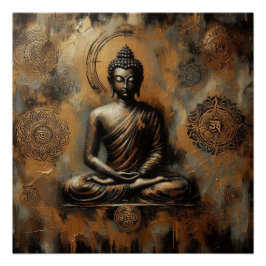 PÔSTER MEDITAMENTO BUDDHA AP #3