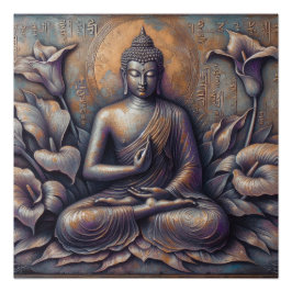 PÔSTER MEDITAMENTO BUDDHA AP #8