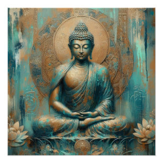 PÔSTER MEDITAMENTO BUDDHA AP #9
