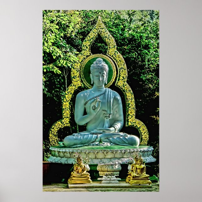 Pôster Meditating Buddha Print (Frente)