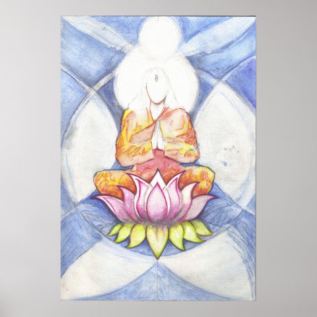 Poster Meditation Print (Frente)