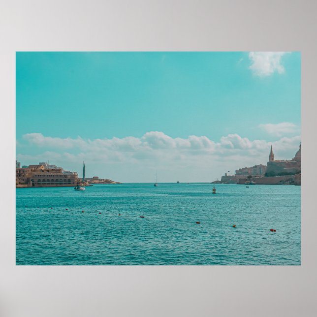 Poster Mediterranean Serenity (Frente)