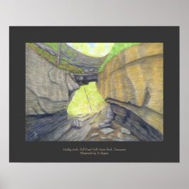 Pôster Medley Arch Natural Bridge Art Print