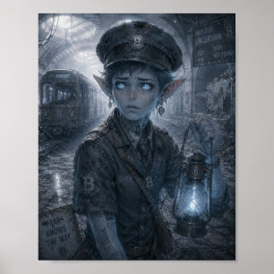 Poster Medo / Condutor / Metrô