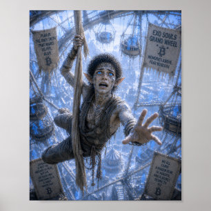 Poster Medo / Ginasta Aérea / Roda Gigante