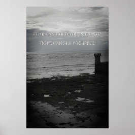 Poster Medo versus Esperança