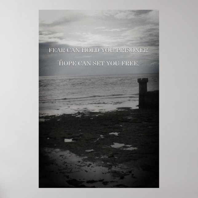 Poster Medo versus Esperança (Frente)