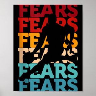 Poster Medos de basquetebol inspiram uma impressionante h