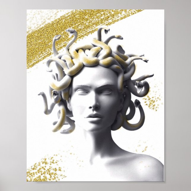 Poster Medusa Gorgon (Frente)