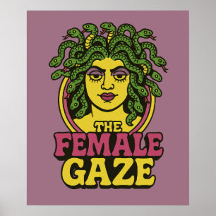 Poster Medusa o Olhar Feminino
