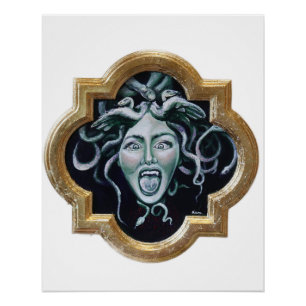 Pôster Medusa por Nefertara poster