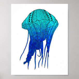 Poster medusa tribal